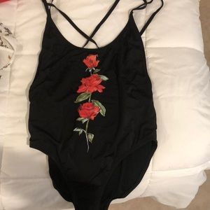 Urban Outfitters Black Swimsuit